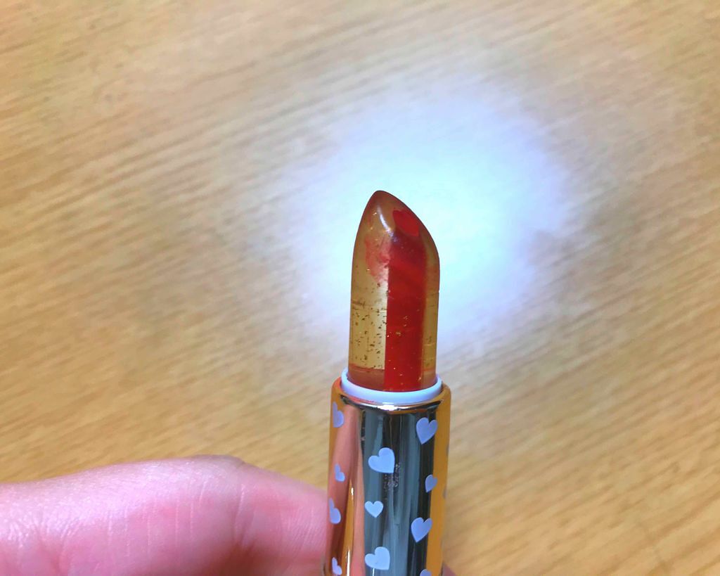 オイルインカラーリップ/JellyKiss/口紅を使ったクチコミ(2枚目)