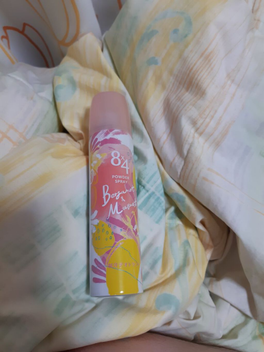 パウダースプレー ベルガモット&ミュゲの香り/8x4/デオドラント・制汗剤を使ったクチコミ(1枚目)
