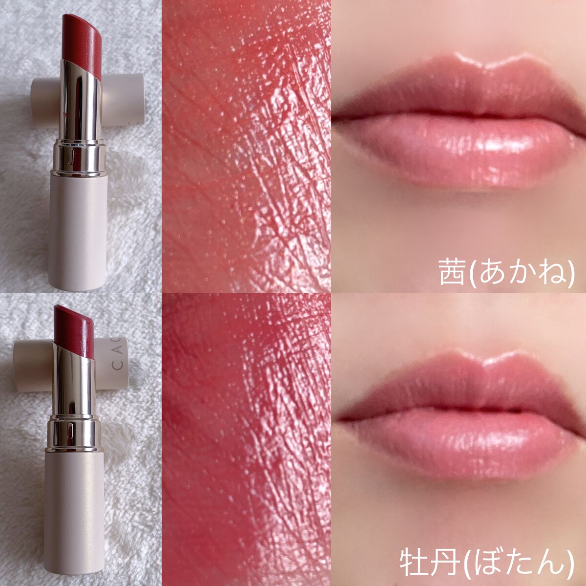 CACコンディショニング リップベース 薄桜/CAC/リップケアを使ったクチコミ（2枚目）