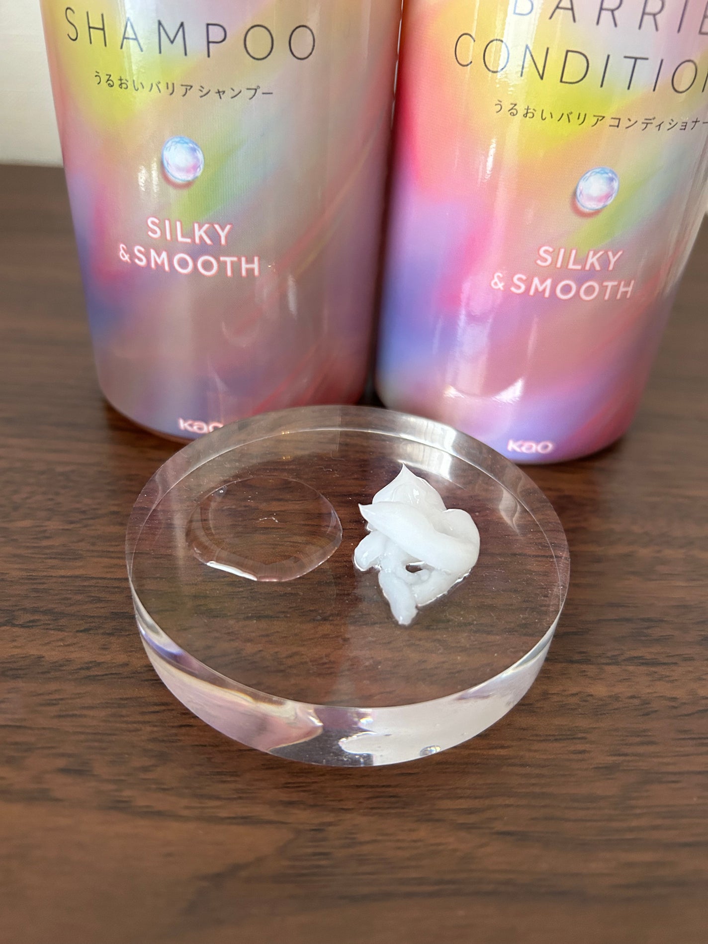 エッセンシャルプレミアム バリアシャンプー・コンディショナー シルキー&スムース/エッセンシャル/市販シャンプーを使ったクチコミ(2枚目)