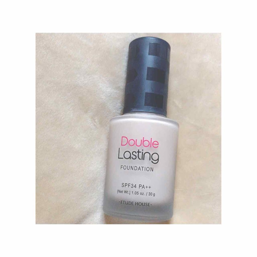 ダブルラスティング ファンデーション ベージュ/ETUDE/リキッドファンデーションを使ったクチコミ（1枚目）