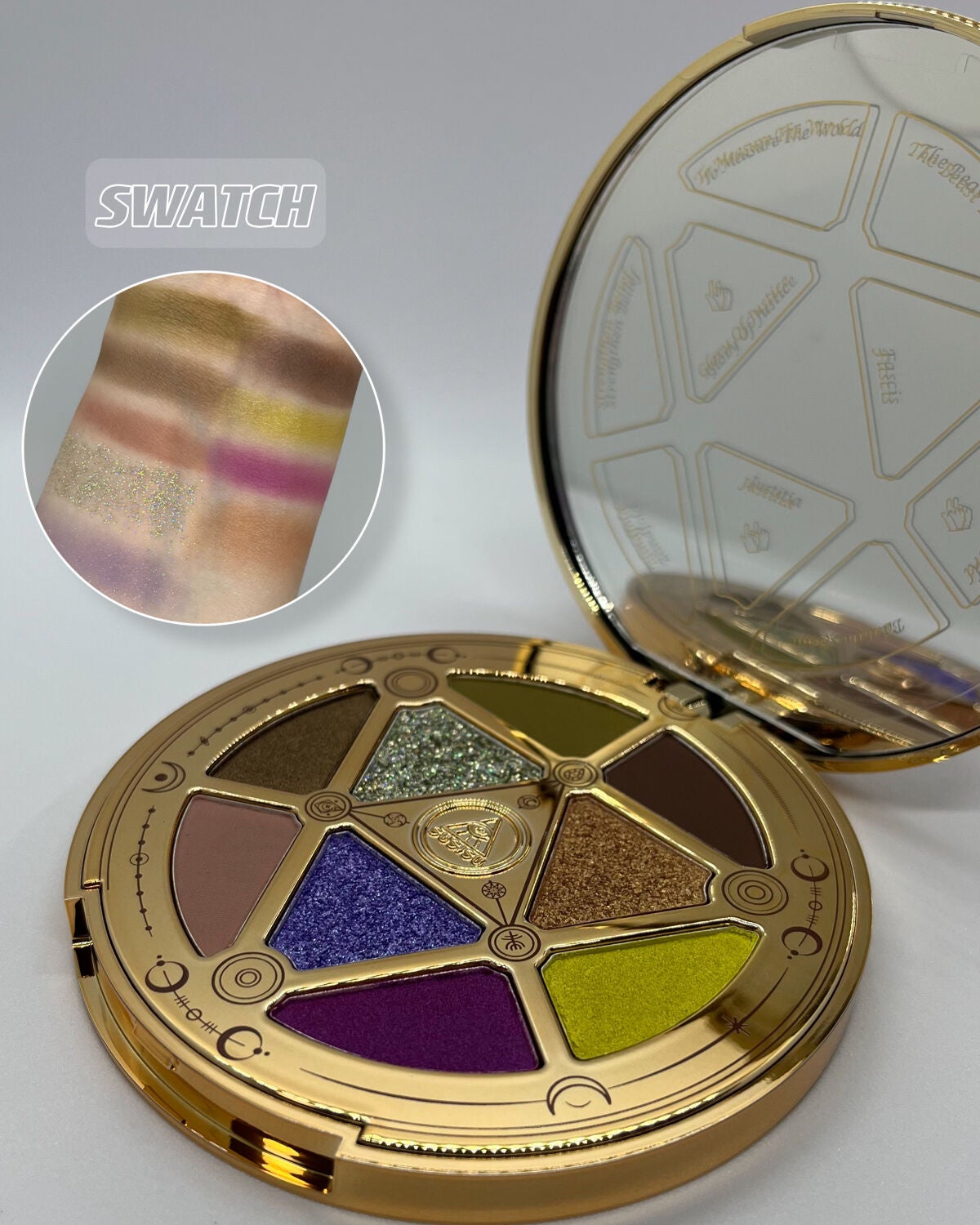 GODDESS 9 EYESHADOW/SUSISU/アイシャドウパレットを使ったクチコミ(3枚目)