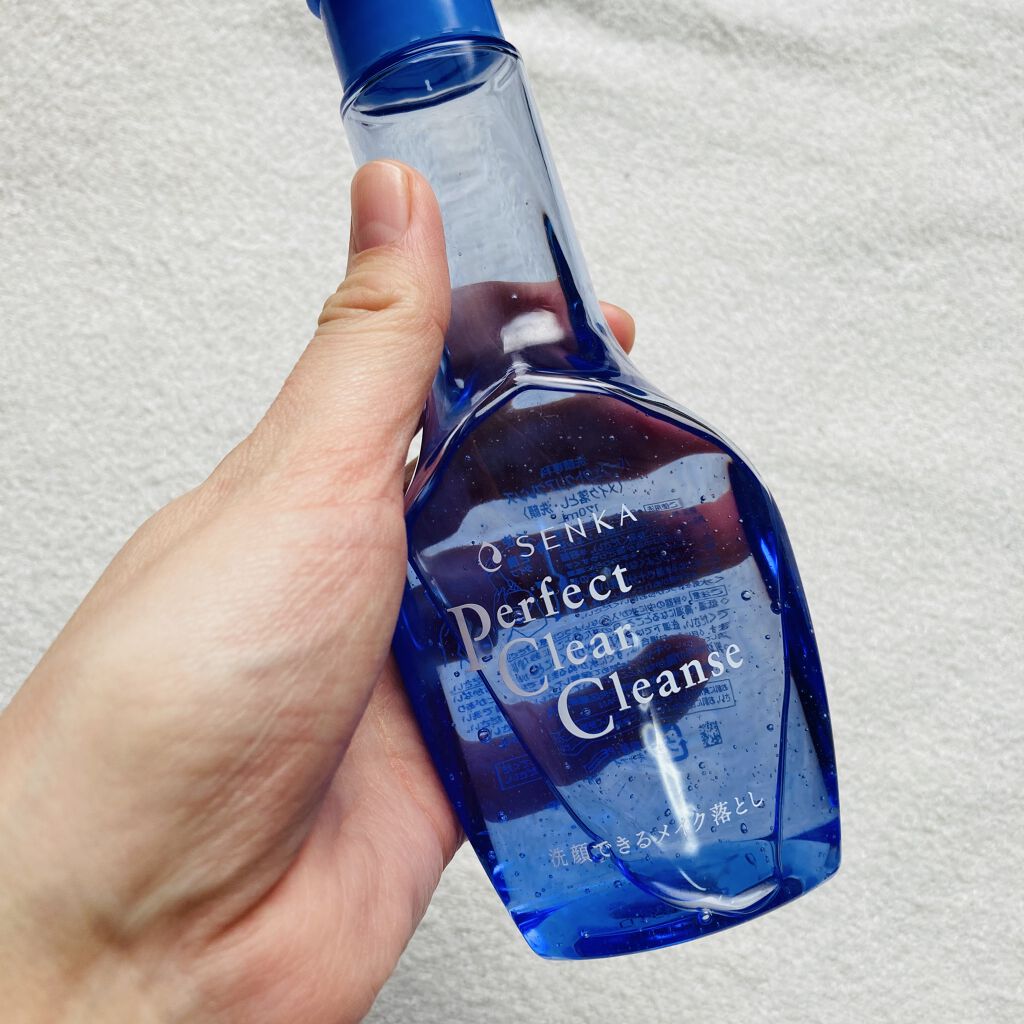 洗顔専科　パーフェクトクリアクレンズ/SENKA（専科）/クレンジングジェルを使ったクチコミ（3枚目）