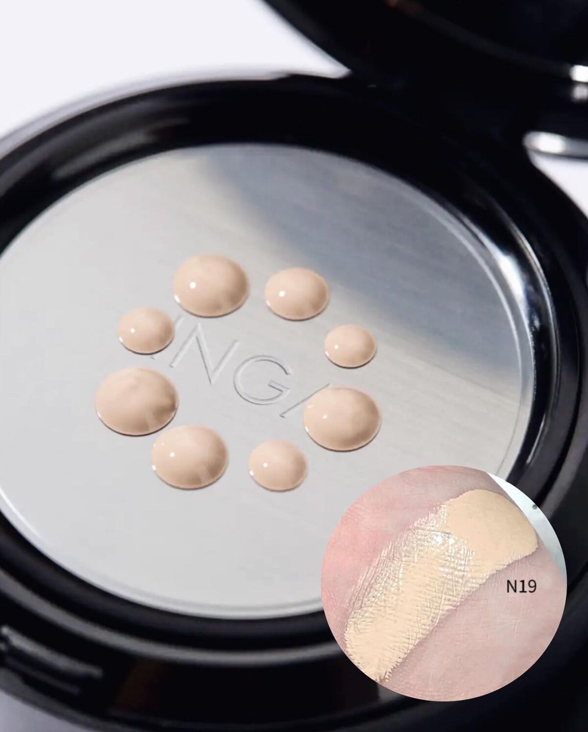 タトゥークッションファンデーション/INGA/クッションファンデーションを使ったクチコミ(3枚目)