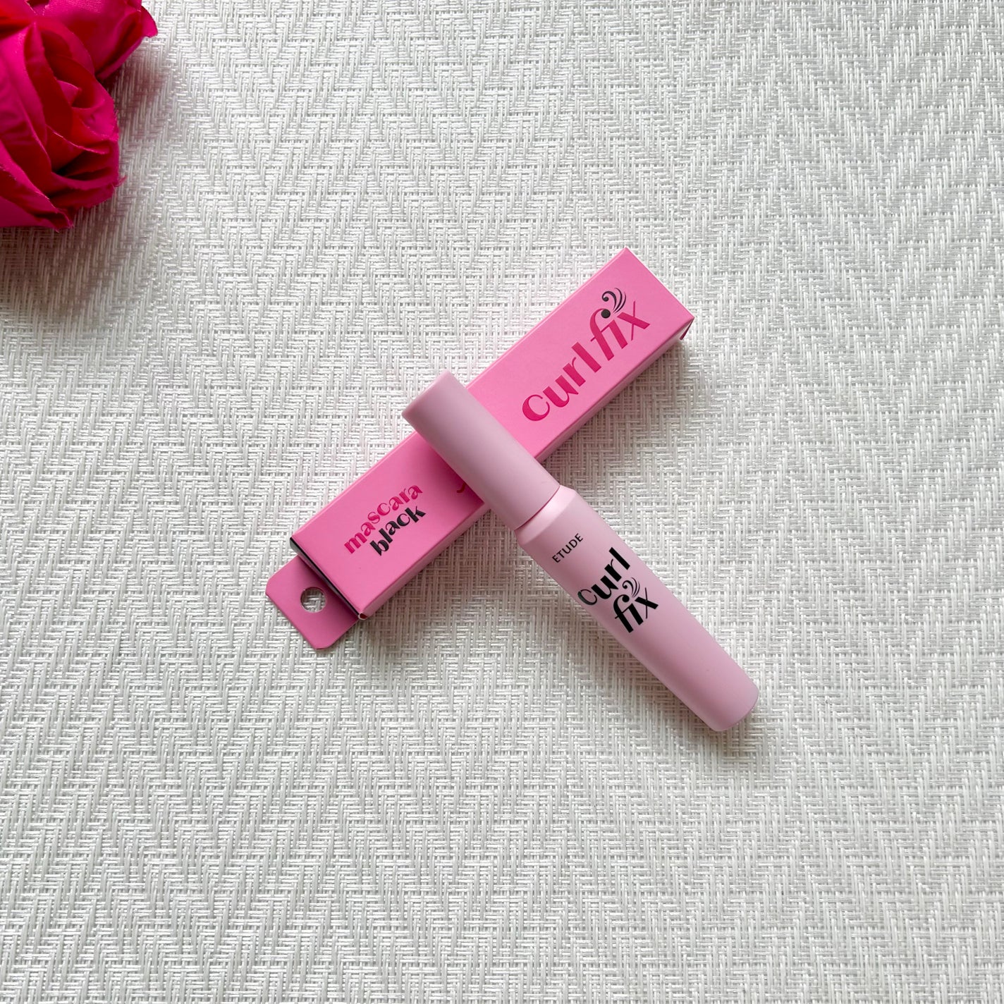 カールフィックスマスカラ ボリュームブラック/ETUDE/マスカラを使ったクチコミ(5枚目)