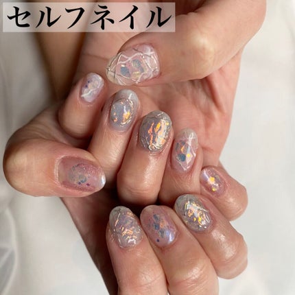 ネイル工房白パケカラージェル/ネイル工房/ジェルネイルを使ったクチコミ(1枚目)