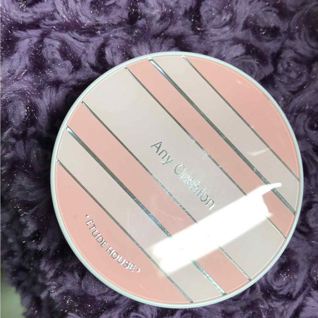 エニークッション オールデイパーフェクト/ETUDE/クッションファンデーションを使ったクチコミ(1枚目)