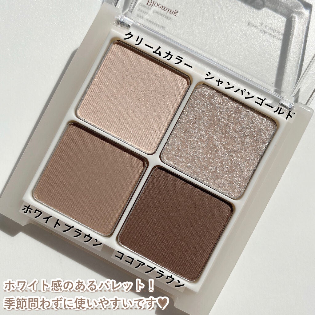 シャドウパレット/dasique/アイシャドウパレットを使ったクチコミ(4枚目)