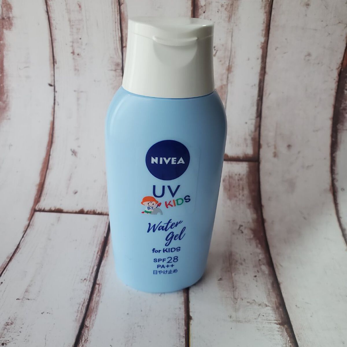 ニベアUV ウォータージェル こども用 SPF28/ニベア/日焼け止めジェルを使ったクチコミ（1枚目）