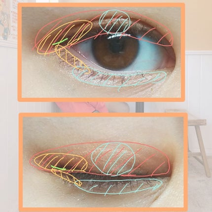 トーンアップアイシャドウ/CEZANNE/アイシャドウパレットを使ったクチコミ(4枚目)