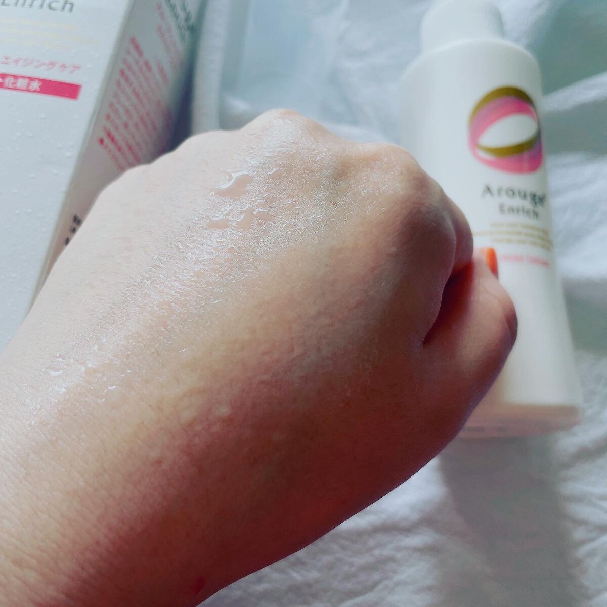 エンリッチ ミストローション/アルージェ/ミスト状化粧水を使ったクチコミ(3枚目)