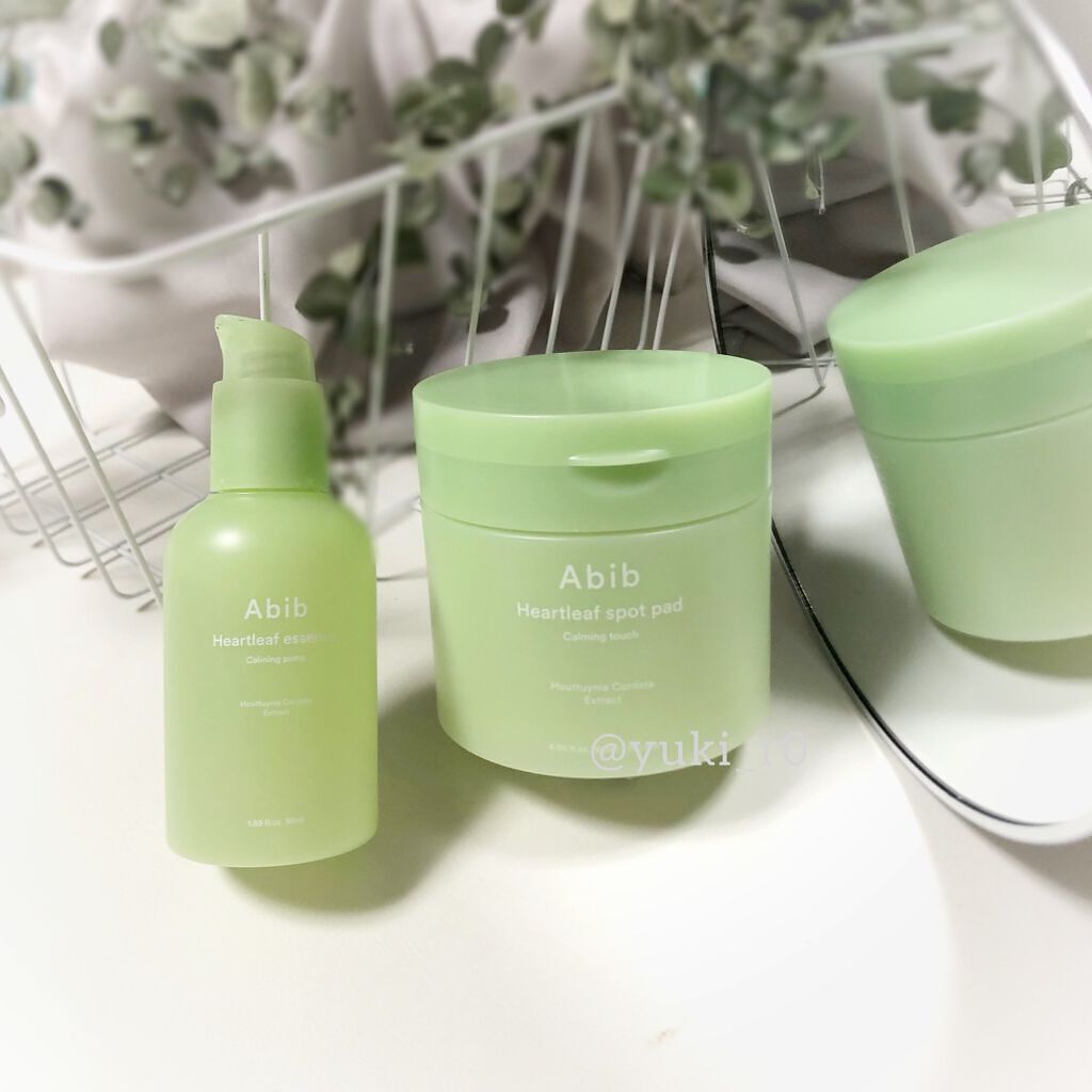 ドクダミカーミングタッチスポットパッド/Abib /トナーパッドを使ったクチコミ(1枚目)