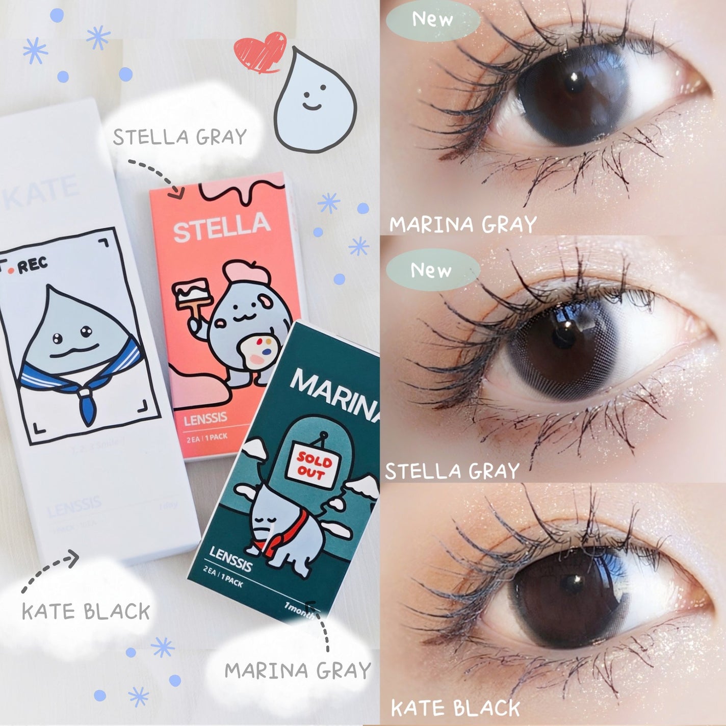 ステラシリーズ/LENSSIS/カラーコンタクトレンズを使ったクチコミ(1枚目)