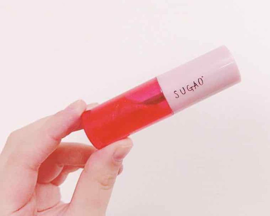 ジュレ感リップティント/SUGAO®/リップグロスを使ったクチコミ（1枚目）