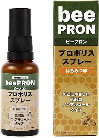 bee pron プロポリス スプレー はちみつ味