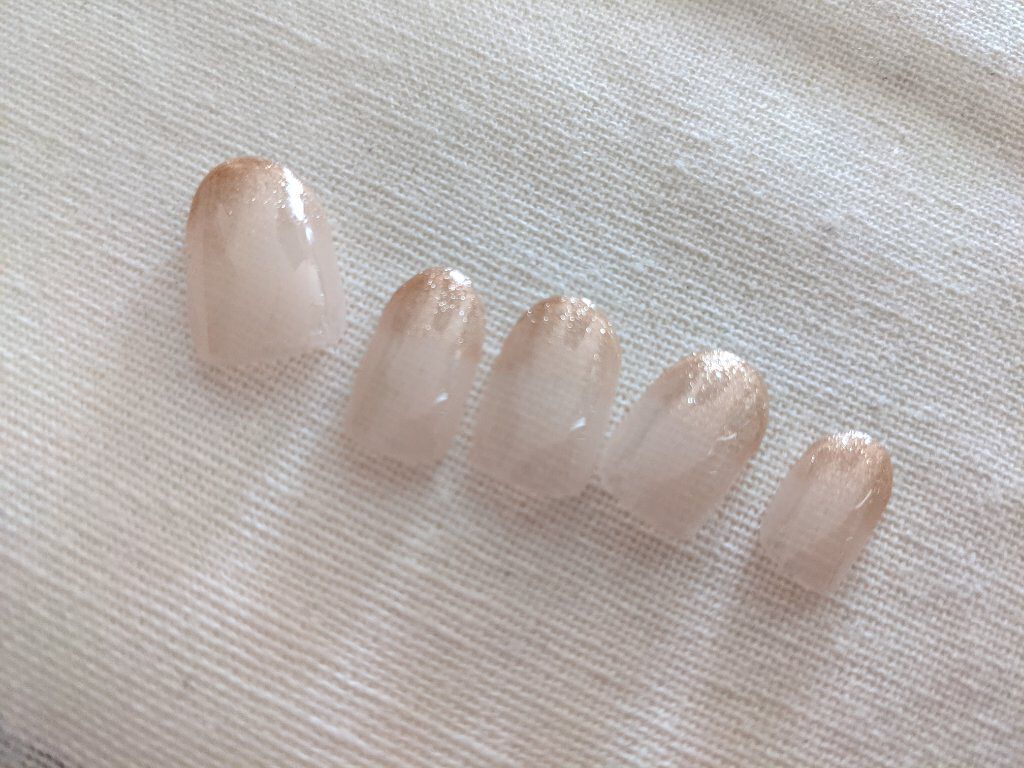 ジェルネイル（ライト対応）/セリア/ジェルネイルを使ったクチコミ（2枚目）