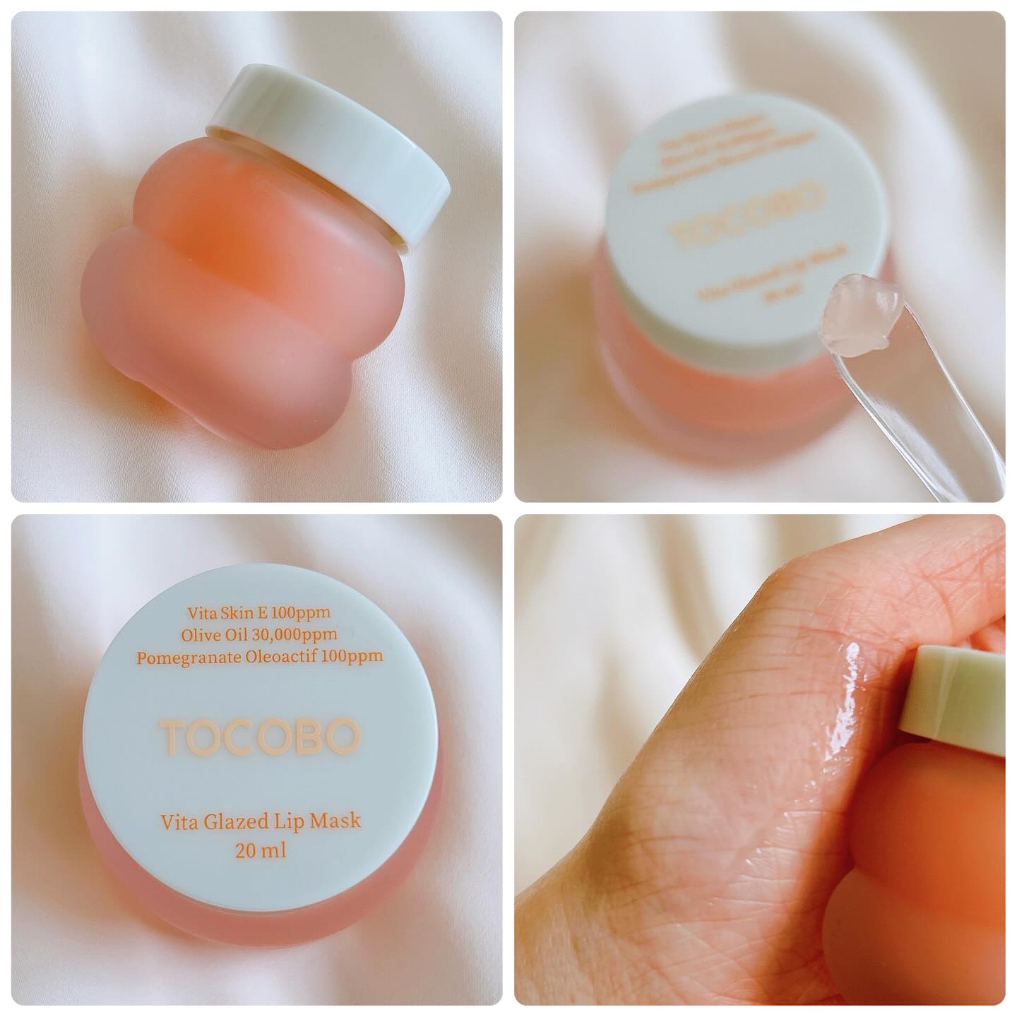 ビタグレーズドリップマスク/TOCOBO/リップマスクを使ったクチコミ（3枚目）