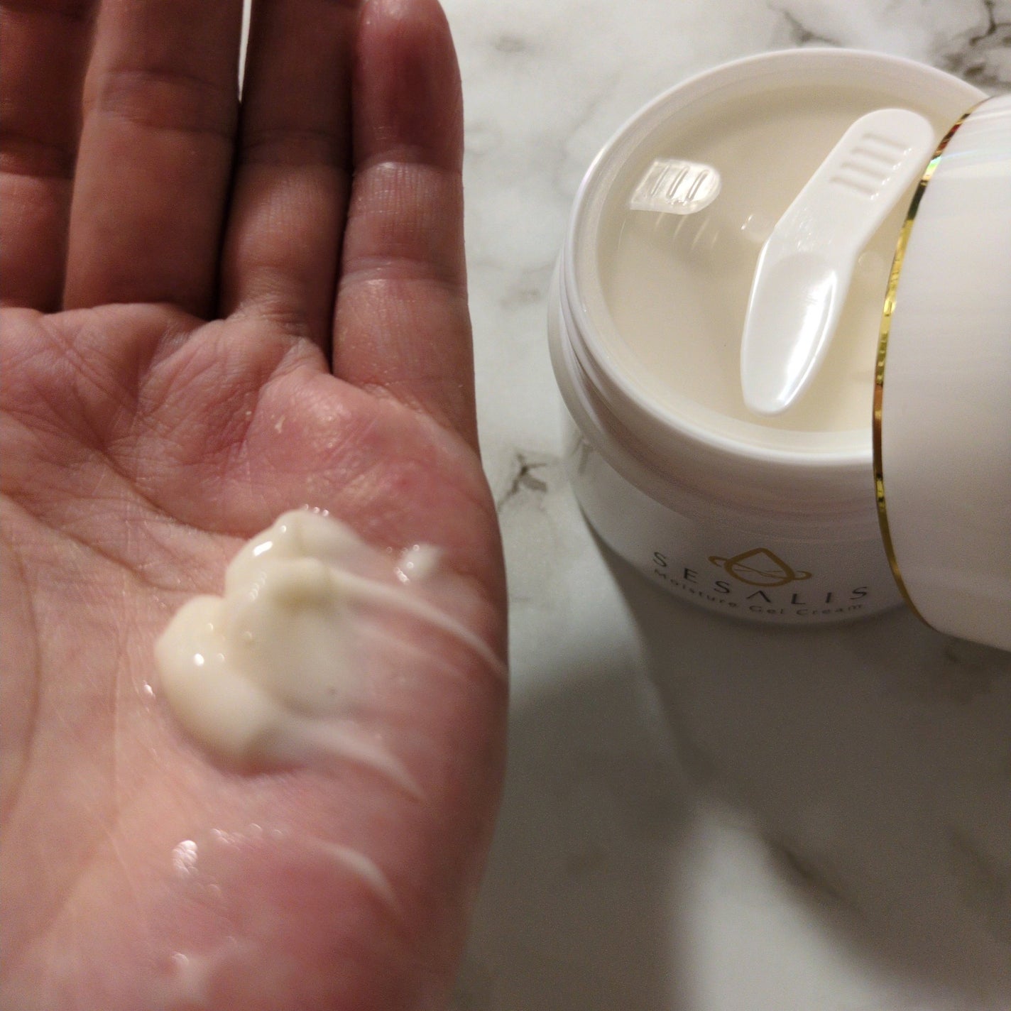 モイスチャージェルクリーム/SESALIS/フェイスクリームを使ったクチコミ(6枚目)
