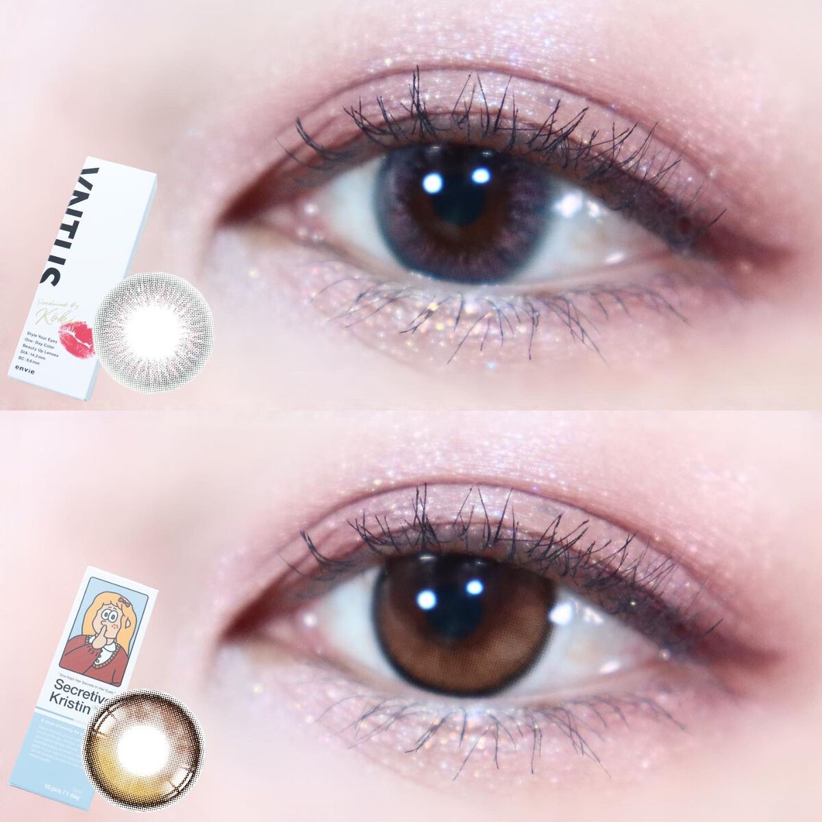 VNTUS 1day/VNTUS/ワンデー（１DAY）カラコンを使ったクチコミ（1枚目）