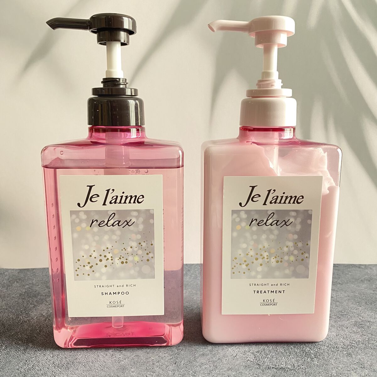 リラックス ミッドナイトリペア シャンプー／ヘアトリートメント (ストレート＆リッチ)/Je l'aime/市販シャンプーを使ったクチコミ（2枚目）