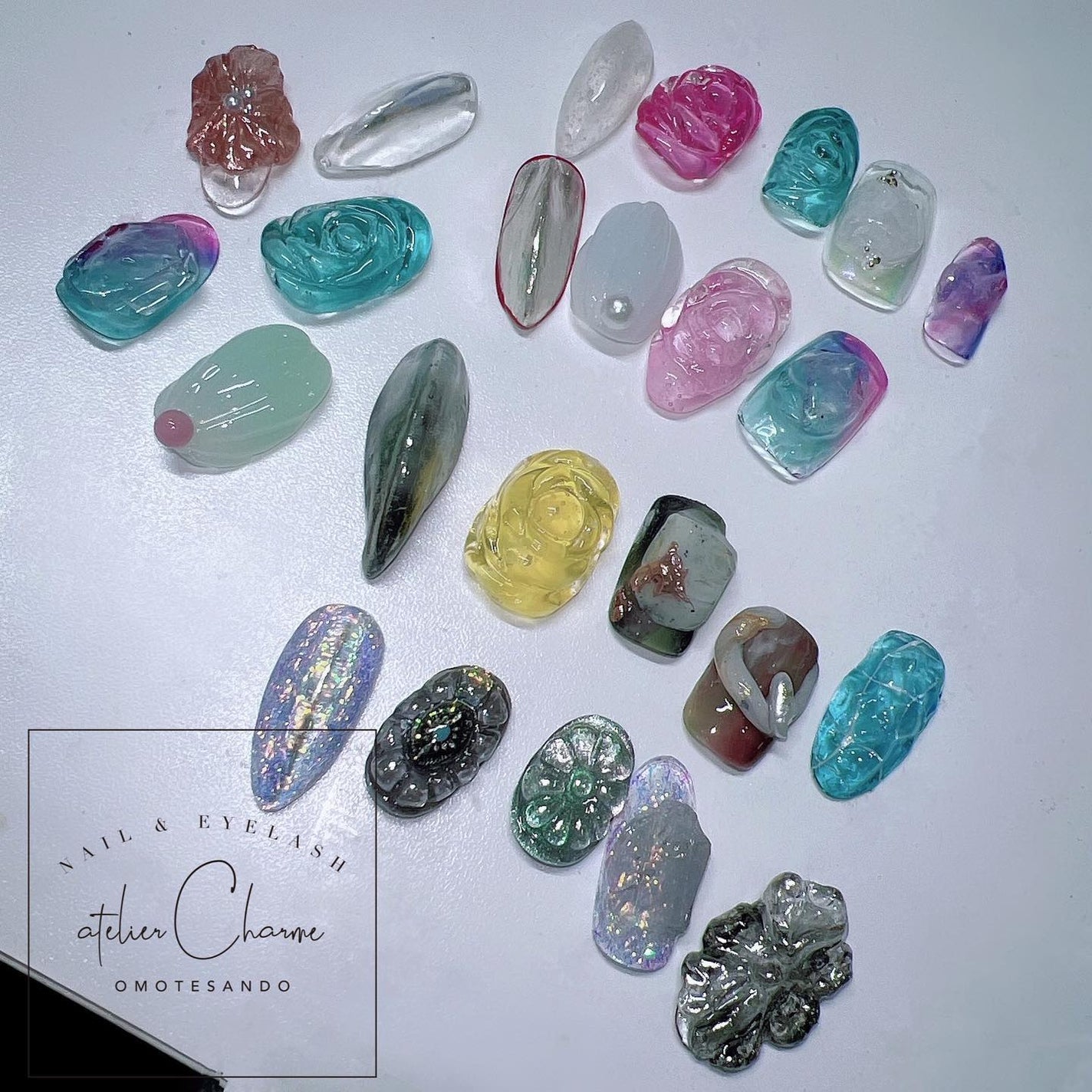 なかやまちえこ on LIPS 「表参道のアイラッシュとネイルのお店『atelierCharm..」(1枚目)