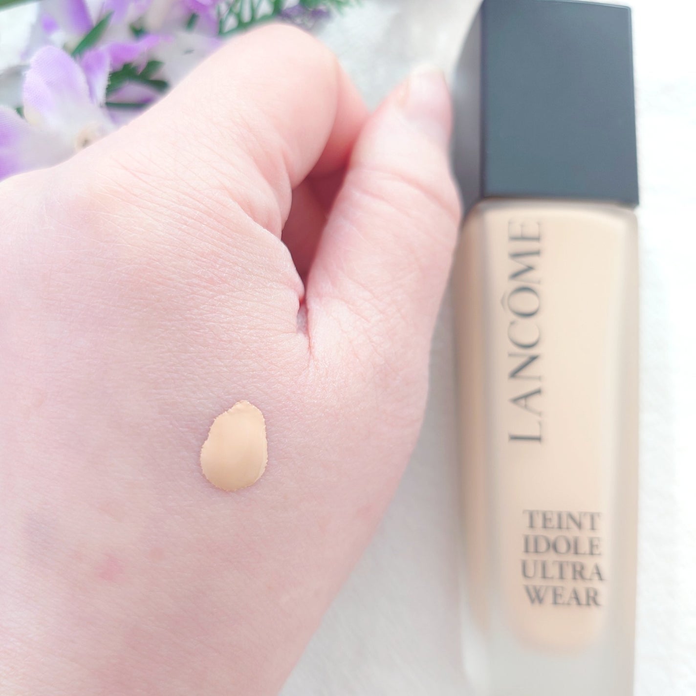 タンイドル ウルトラ ウェア リキッド N/LANCOME/リキッドファンデーションを使ったクチコミ(5枚目)