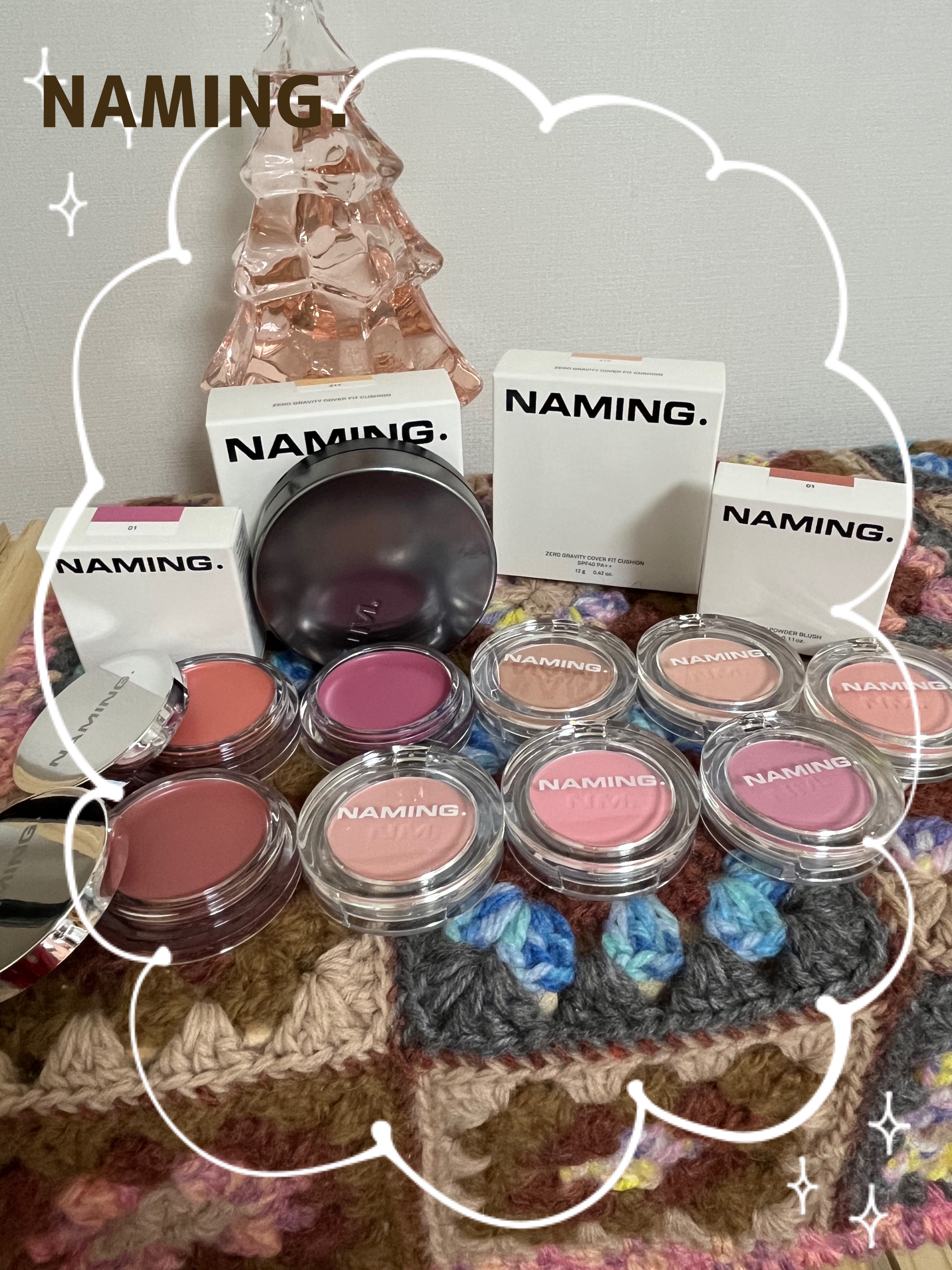 ネーミング フラッフィーパウダーブラッシュ/NAMING./パウダーチークを使ったクチコミ（1枚目）