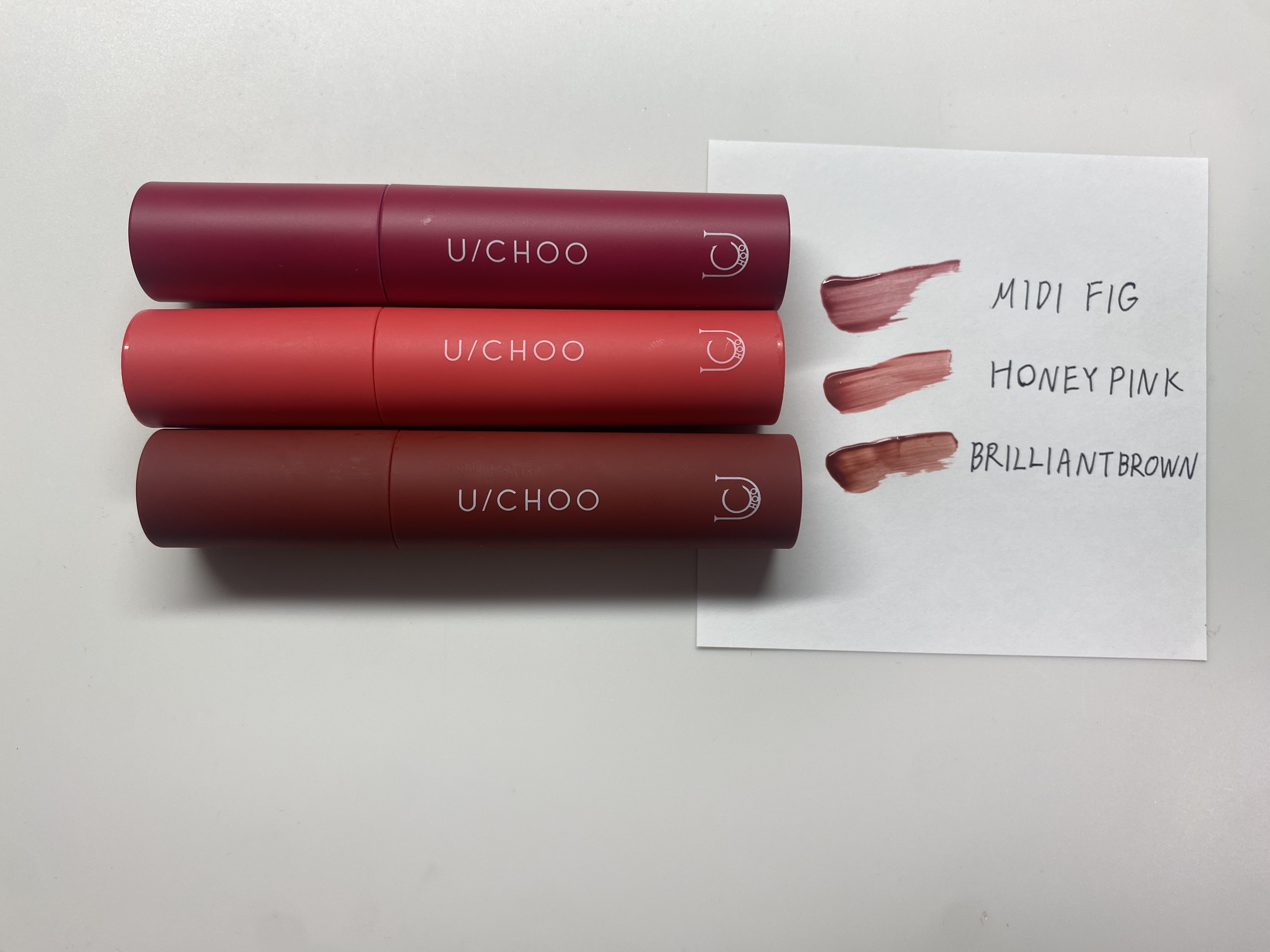  ワンダー リップティント ブリリアントブラウン(BRILLIANT BROWN)/U/CHOO/リップティントを使ったクチコミ（2枚目）