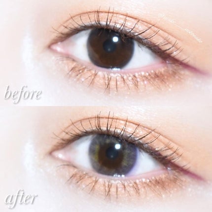 エイリンシリーズ/LENSSIS/カラーコンタクトレンズを使ったクチコミ(4枚目)