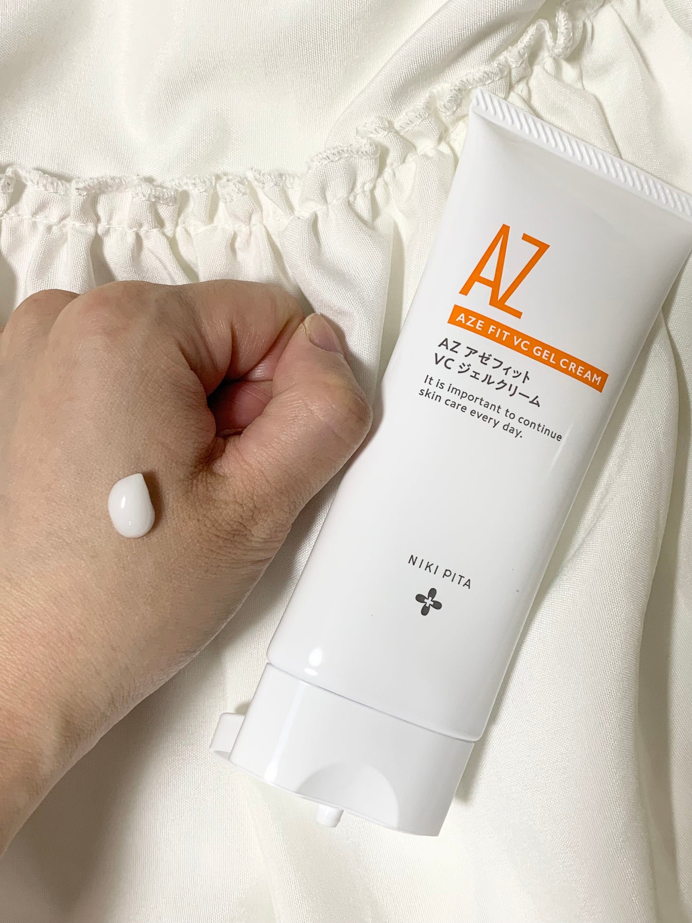 アゼフィット VC ジェルクリーム/NIKI PITA/フェイスクリームを使ったクチコミ(3枚目)