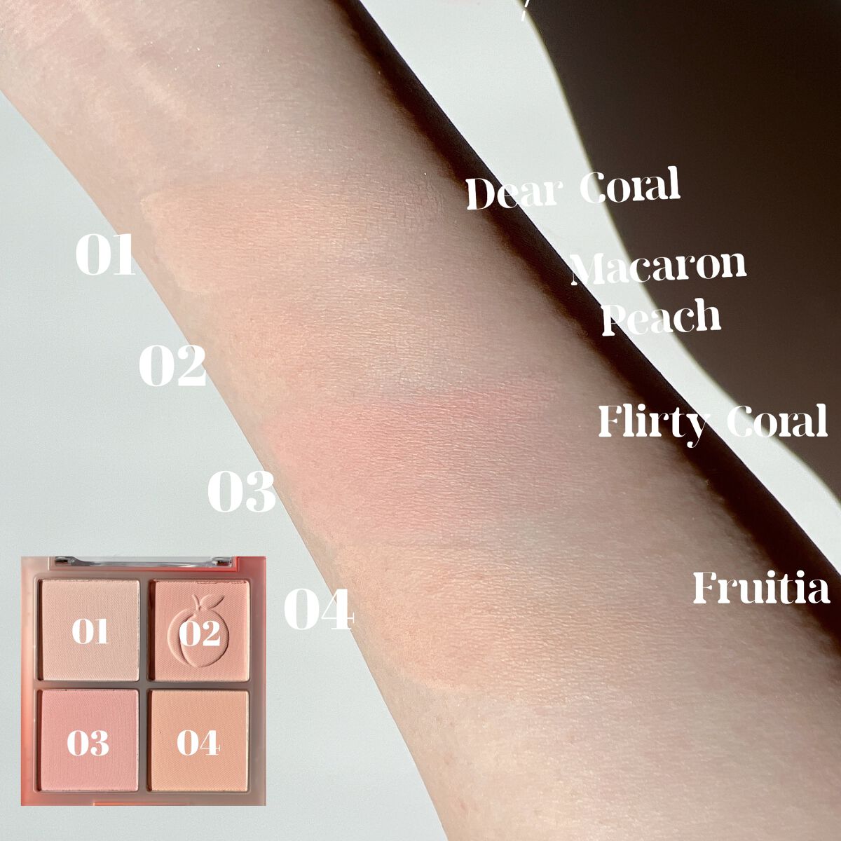 ブレンディングムードチーク/dasique/パウダーチークを使ったクチコミ(4枚目)