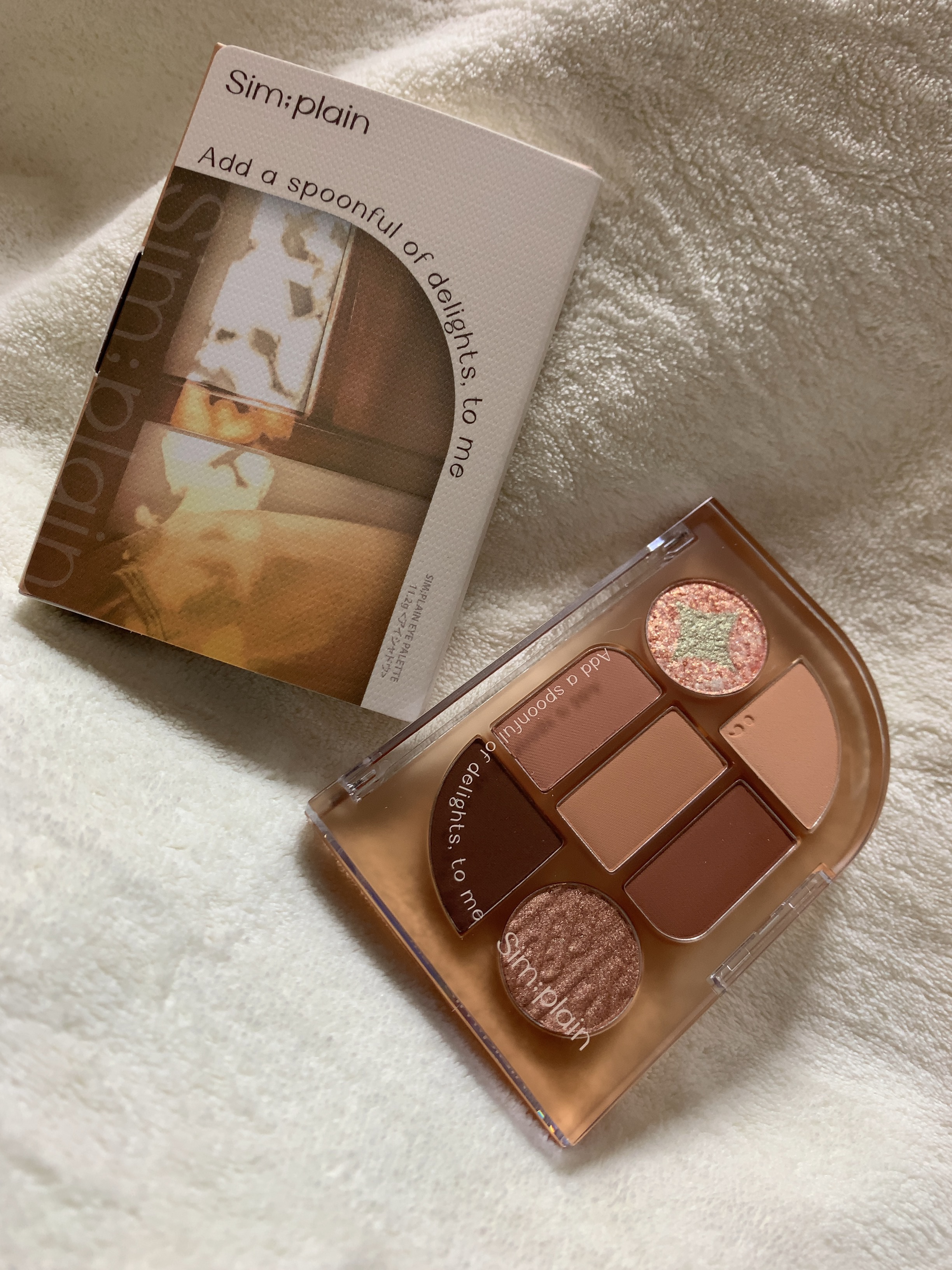 シンプレイン アイパレット/Sim;plain/アイシャドウパレットを使ったクチコミ（1枚目）