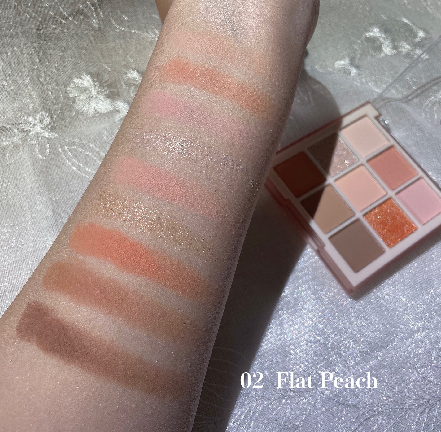 ムードブレンディングシャドウパレット/Coralhaze/アイシャドウパレットを使ったクチコミ(3枚目)