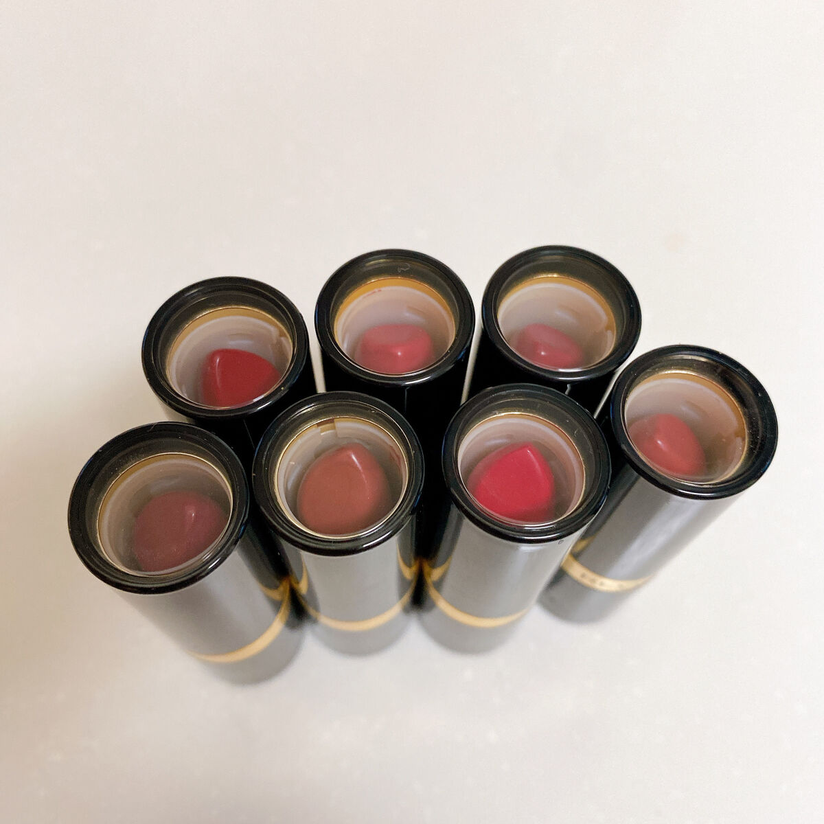 スーパー ラストラス リップスティック 115 ティーク ローズ/REVLON/口紅を使ったクチコミ（2枚目）