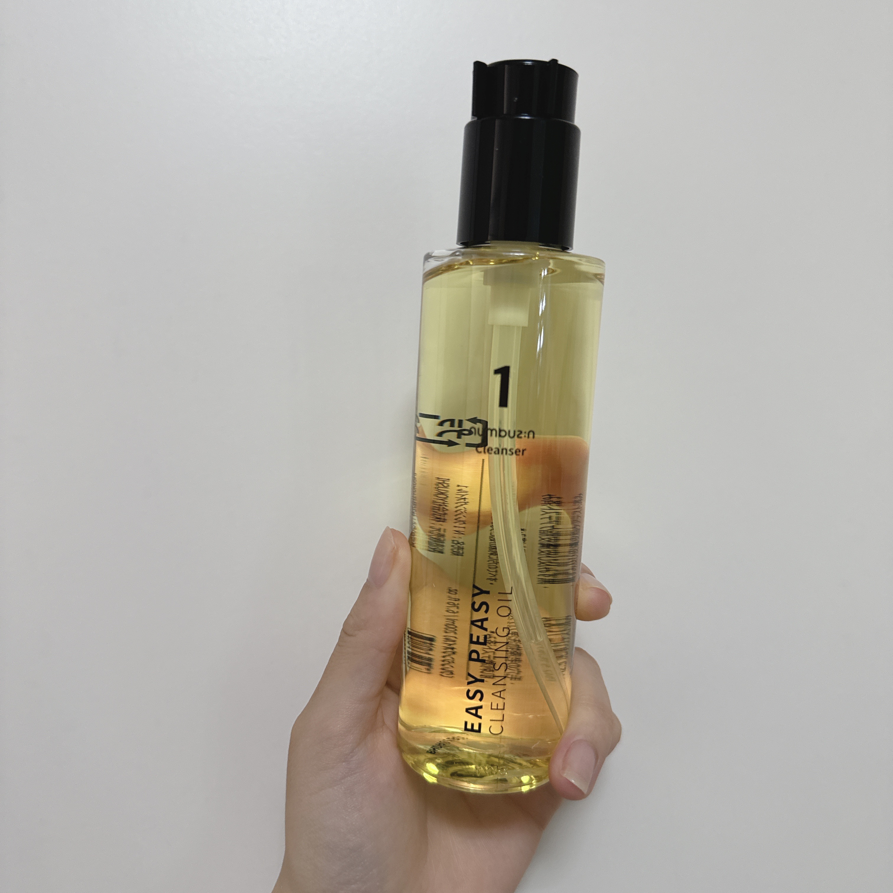 1番 さっぱりすっきりクレンジングオイル/numbuzin/オイルクレンジングを使ったクチコミ（1枚目）