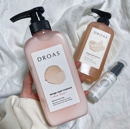 ダメージリペアシャンプー/トリートメント/DROAS/市販シャンプーを使ったクチコミ(4枚目)