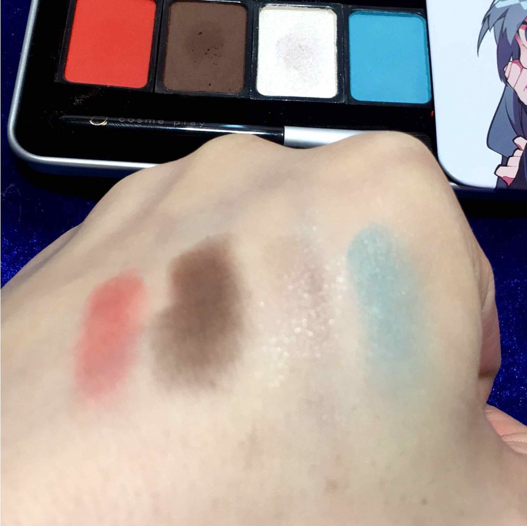 初音ミクコスメシリーズ アイシャドウ/cosme play/アイシャドウパレットを使ったクチコミ(3枚目)