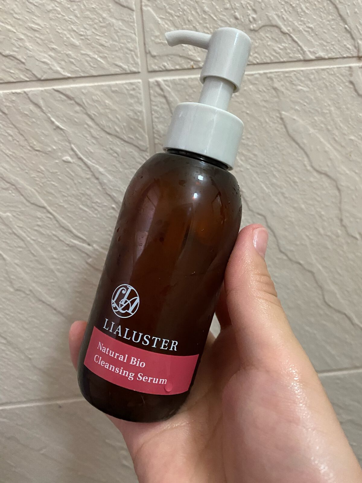 ナチュラルビオ クレンジングセラム/LIALUSTER/クレンジングウォーターを使ったクチコミ（1枚目）