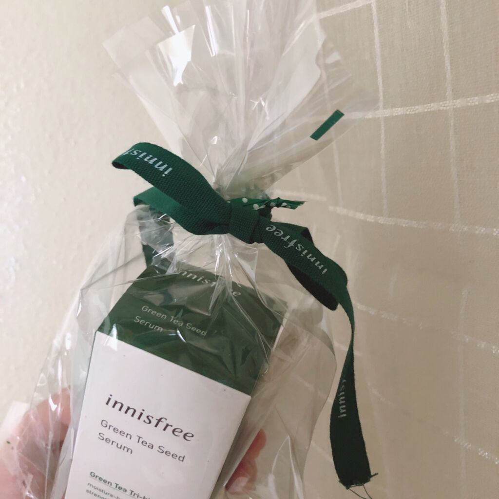 グリーンティーシード セラム N/innisfree/美容液を使ったクチコミ（3枚目）