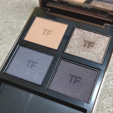 アイ カラー クォード 45 アイコニック スモーク/TOM FORD BEAUTY/アイシャドウパレットを使ったクチコミ（2枚目）