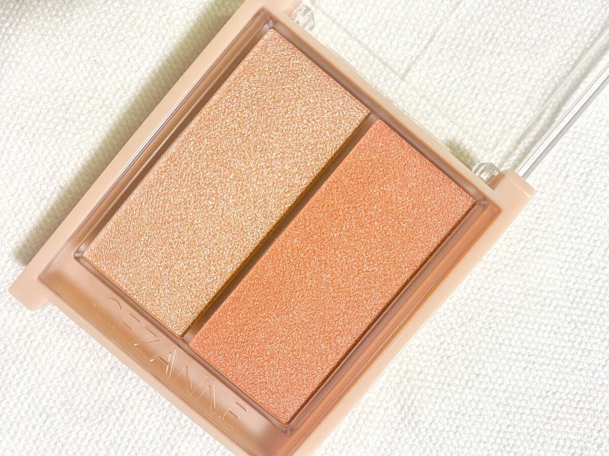 フェイスグロウカラー/CEZANNE/クリームハイライトを使ったクチコミ（3枚目）