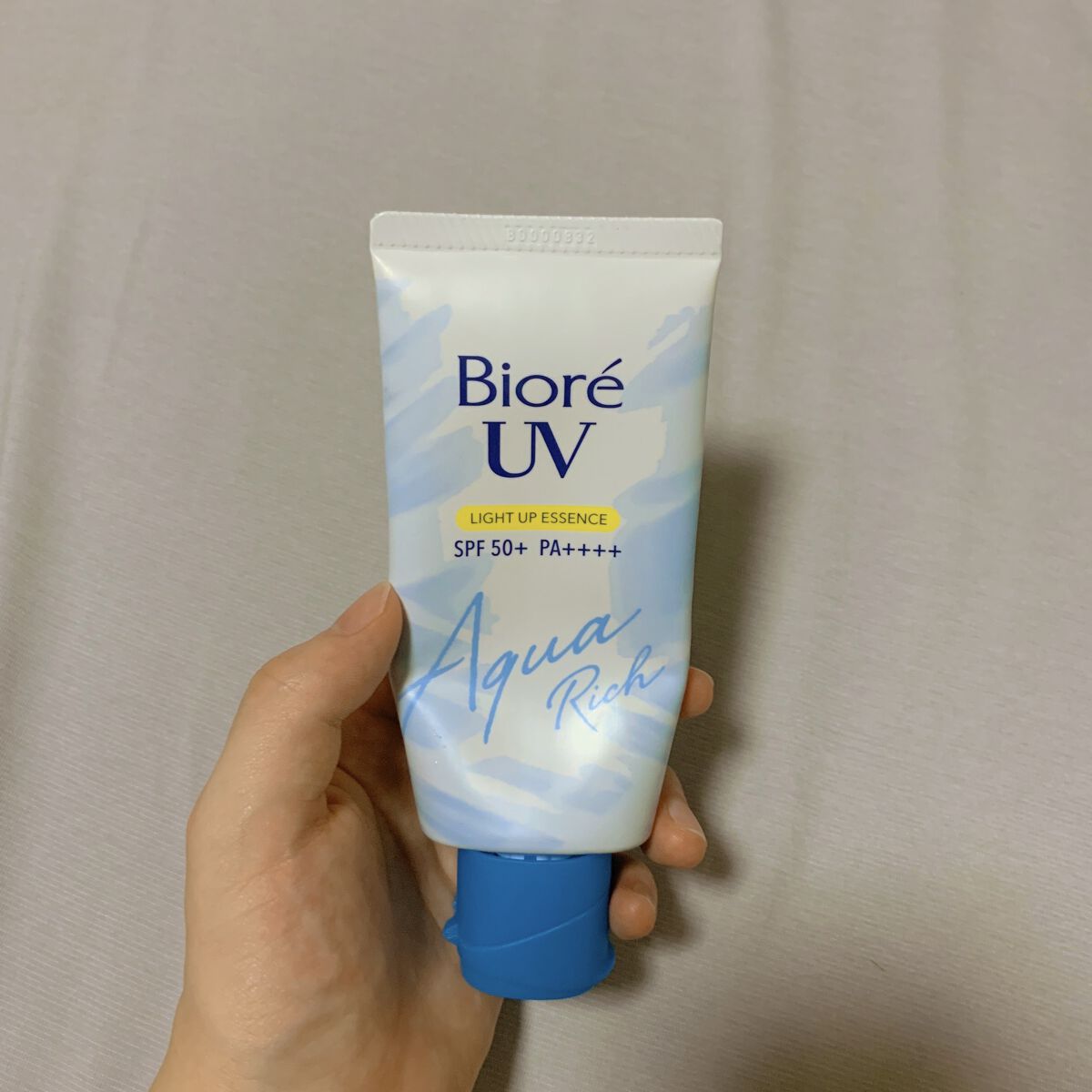 ビオレUV アクアリッチ ライトアップエッセンス/ビオレ/日焼け止めクリームを使ったクチコミ(1枚目)