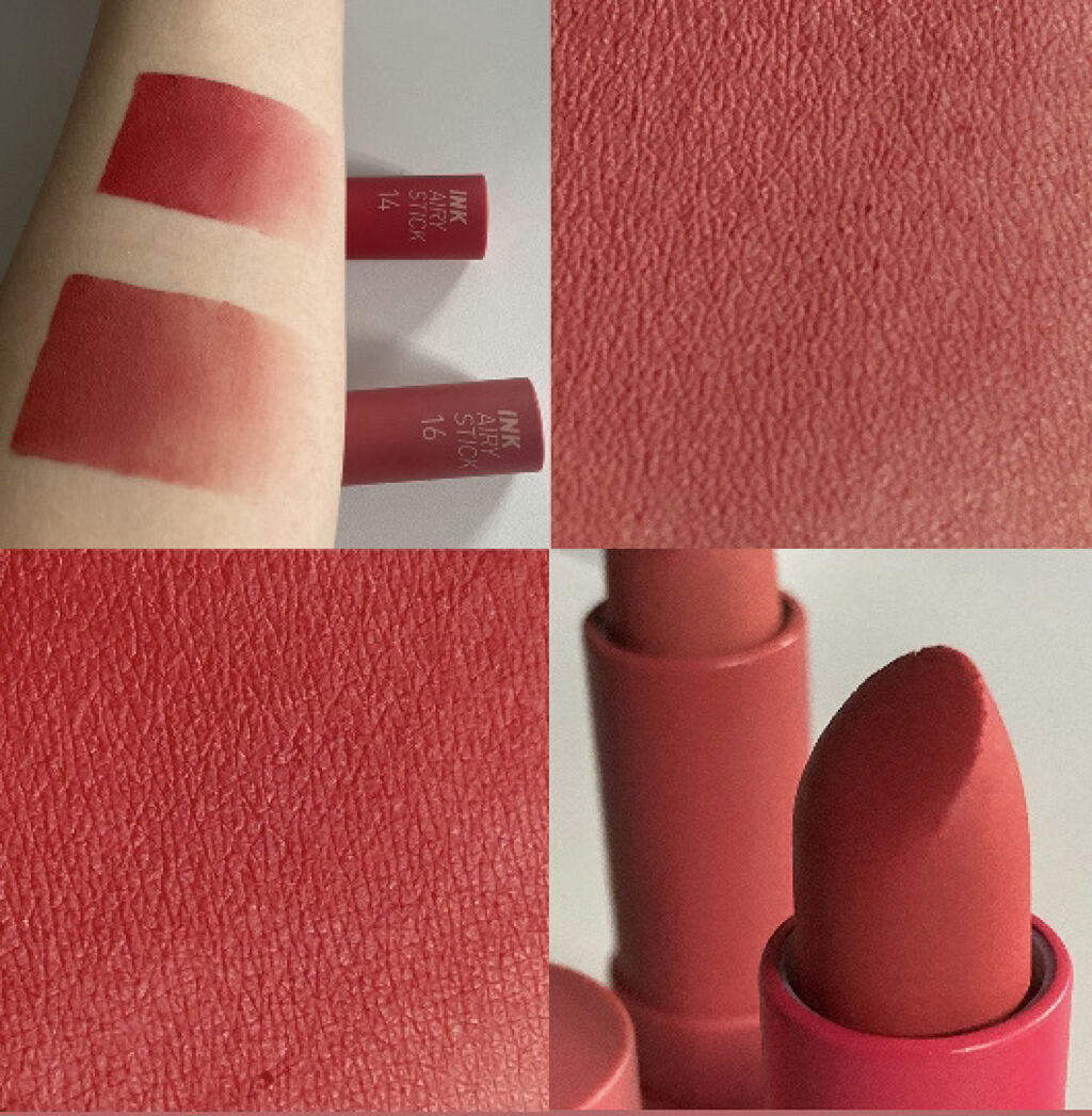 インク エアリー ベルベット スティック/PERIPERA/口紅を使ったクチコミ（1枚目）