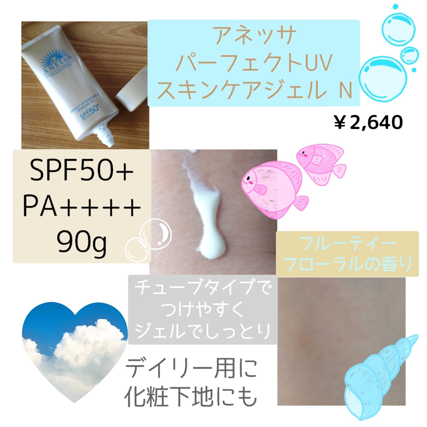 パーフェクトUV スキンケアミルク N/アネッサ/日焼け止め・UVケアを使ったクチコミ(3枚目)