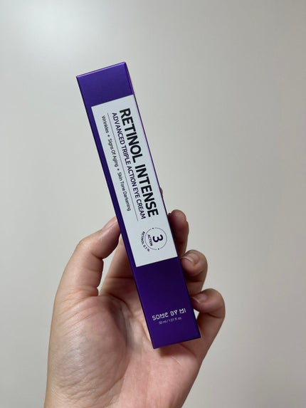 レチノールインテンシブ アドバンスドトリプルアクションアイクリーム/SOME BY MI/アイケア・アイクリームを使ったクチコミ(2枚目)