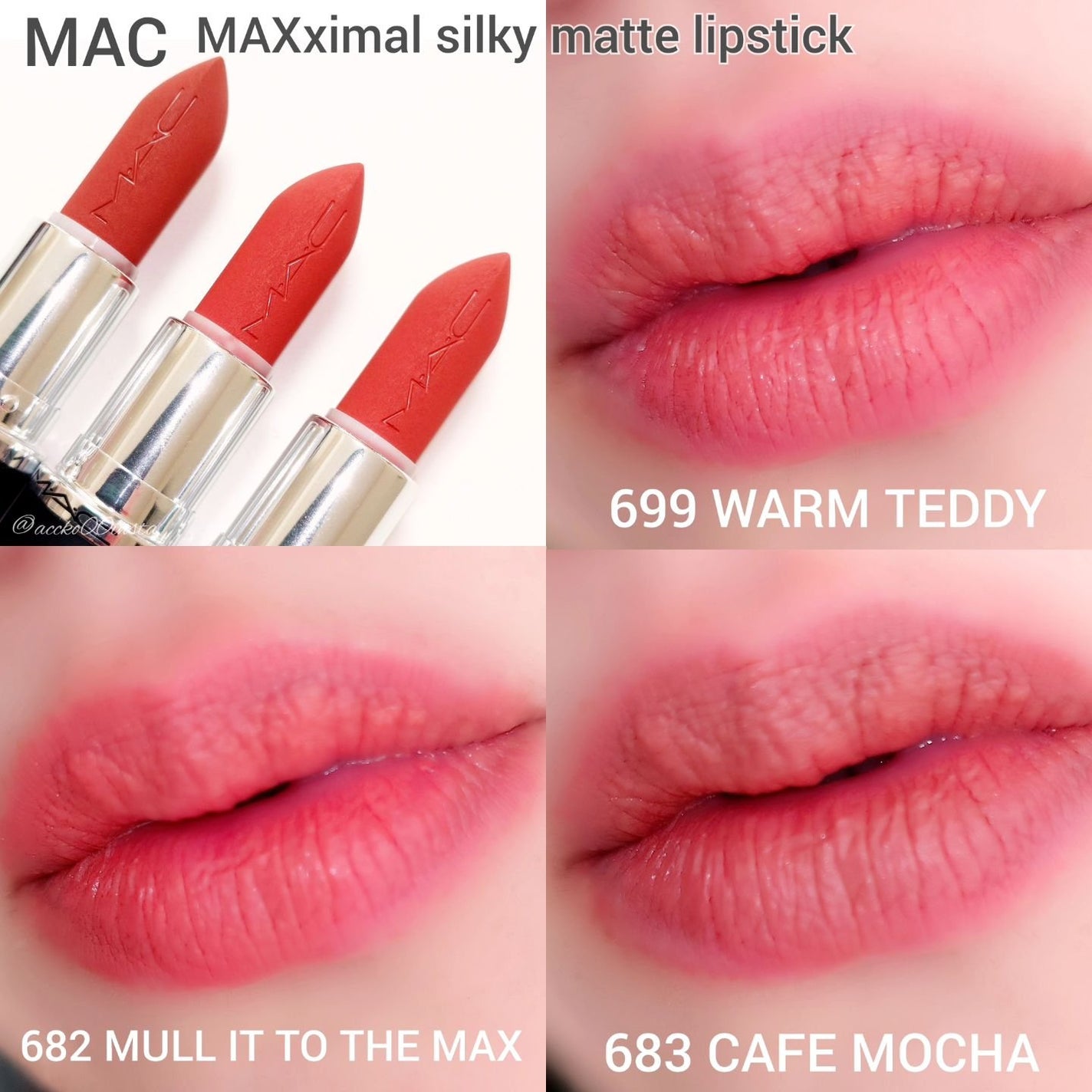 マキシマル シルキー マット リップスティック/M・A・C/口紅を使ったクチコミ(1枚目)