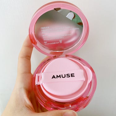 AMUSE デューパワーヴィーガンクッションのクチコミ「\AMUSE デューパワーヴィーガンクッション/

1.5　ナチュラル

SPF50+ PA+.....」（2枚目）