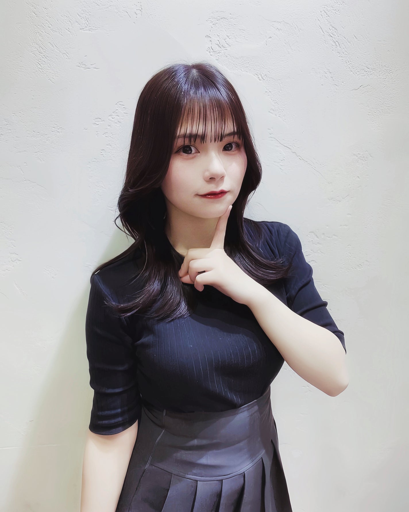 TAKU /新宿/美容師/髪質改善/韓国ヘア on LIPS 「ダークグレージュ×髪質改善でツヤツヤヘアーへ☺️新春オススメス..」(1枚目)