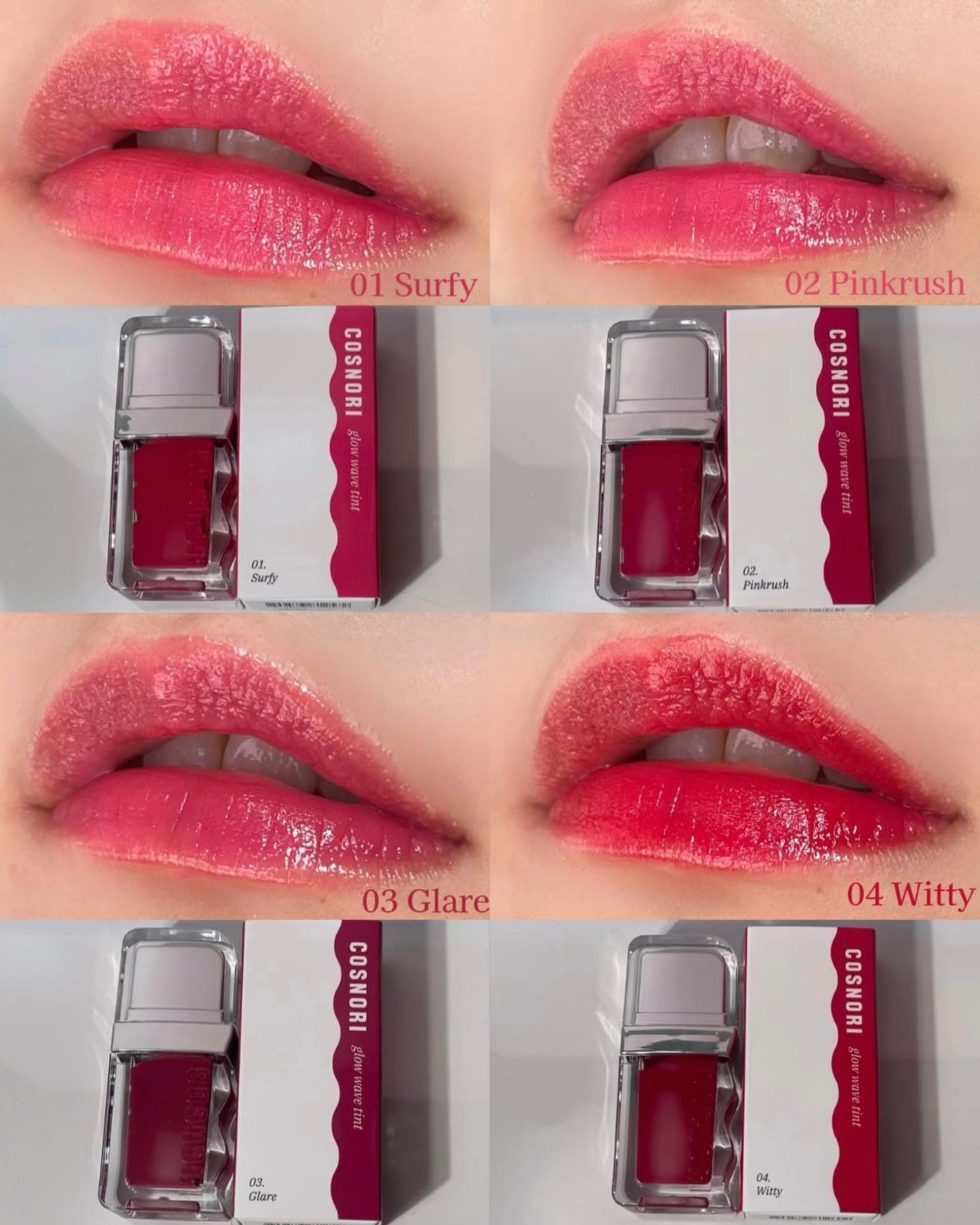 フローウェーブティント/COSNORI/リップティントを使ったクチコミ(2枚目)