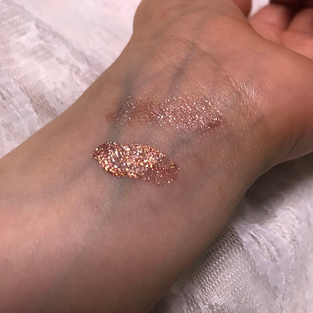 シュガー トゥインクル リキッド シャドウ/PERIPERA/リキッドアイシャドウを使ったクチコミ(3枚目)